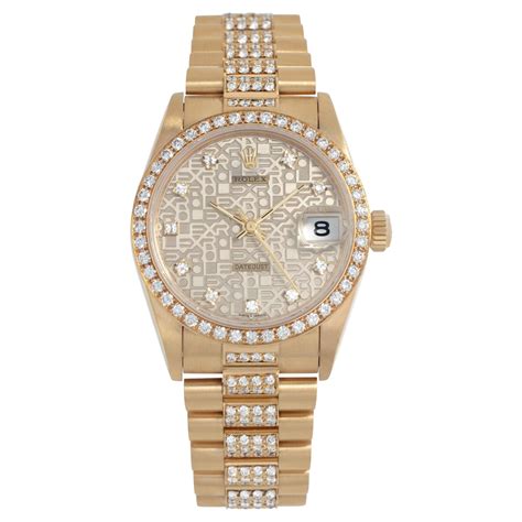 rolex 68288 women's watch|Rolex president Datejust 18k.